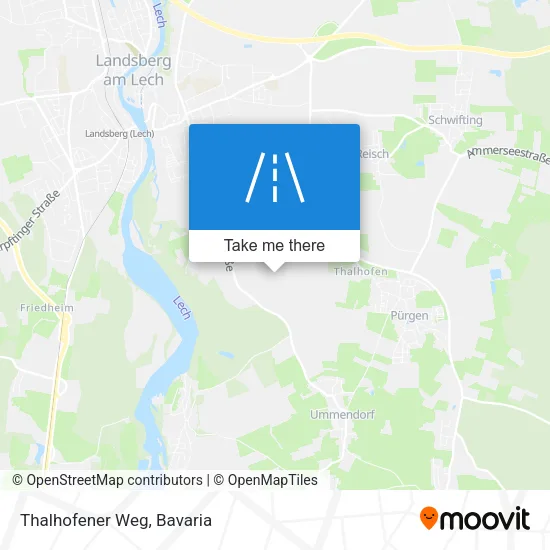 Карта Thalhofener Weg