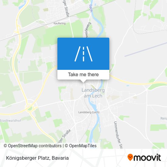 Königsberger Platz map