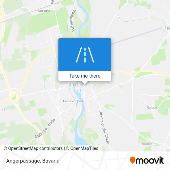 Карта Angerpassage