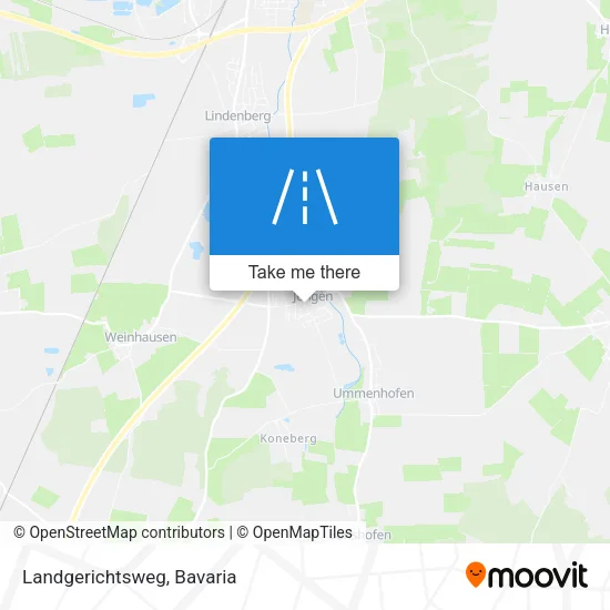 Landgerichtsweg map