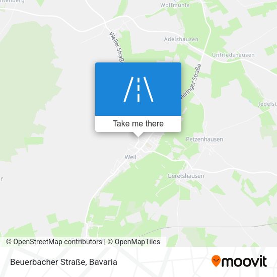 Beuerbacher Straße map