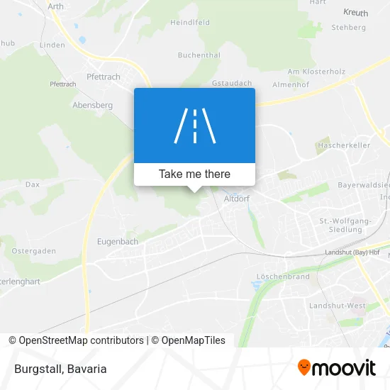 Карта Burgstall