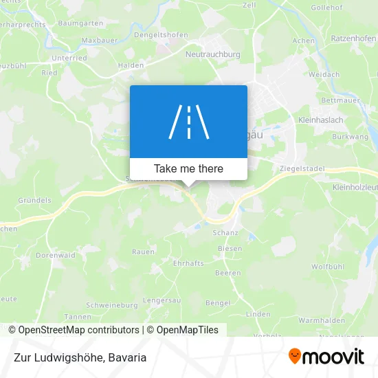 Карта Zur Ludwigshöhe