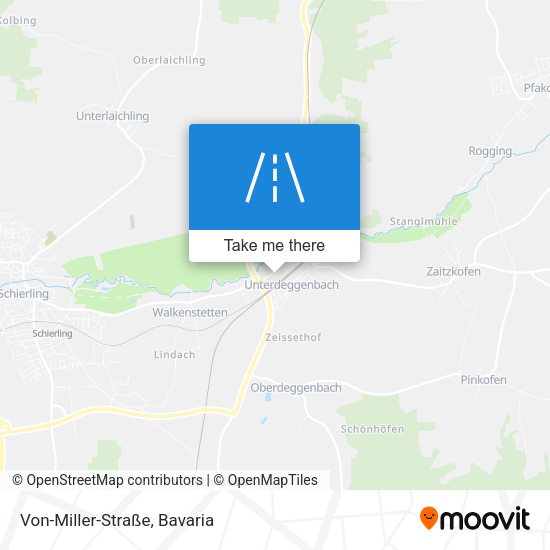 Von-Miller-Straße map