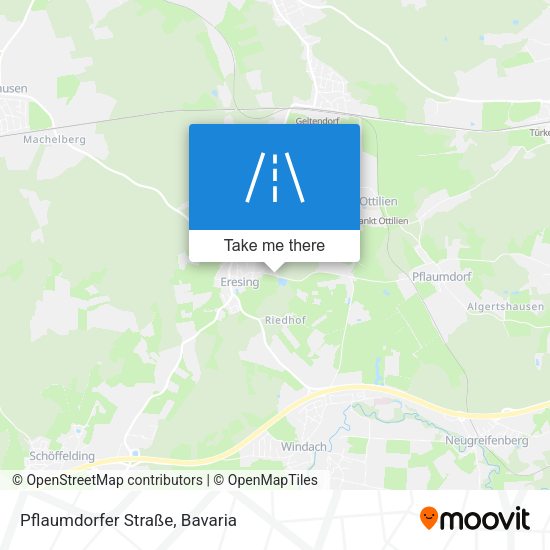 Pflaumdorfer Straße map