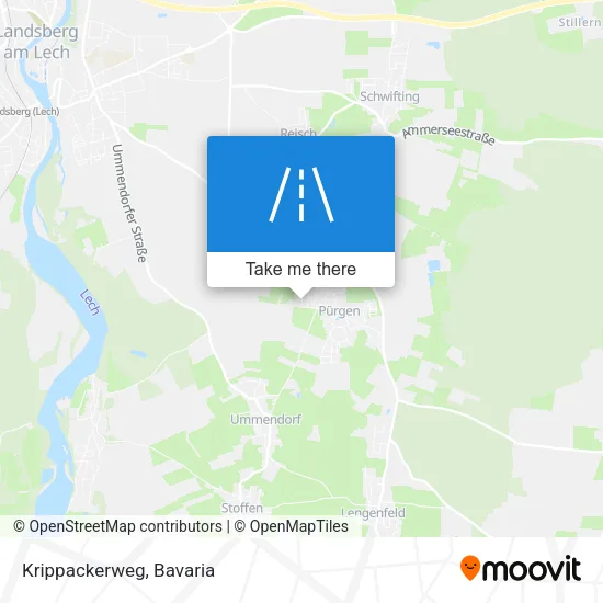 Карта Krippackerweg