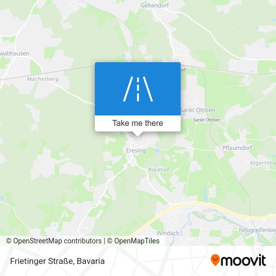 Frietinger Straße map