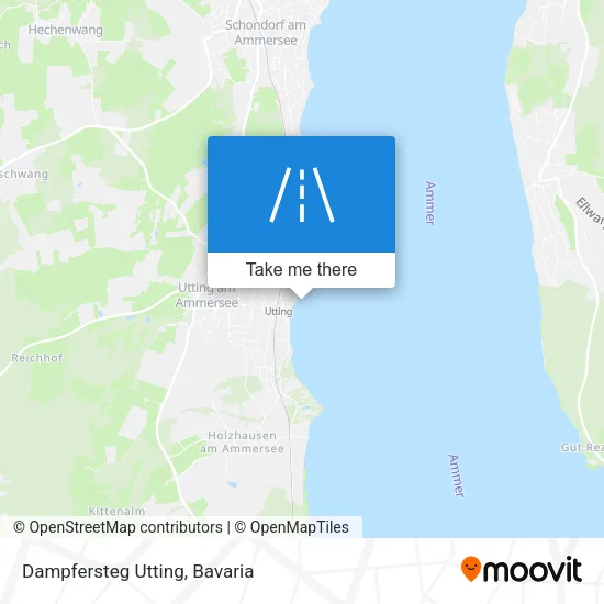 Карта Dampfersteg Utting