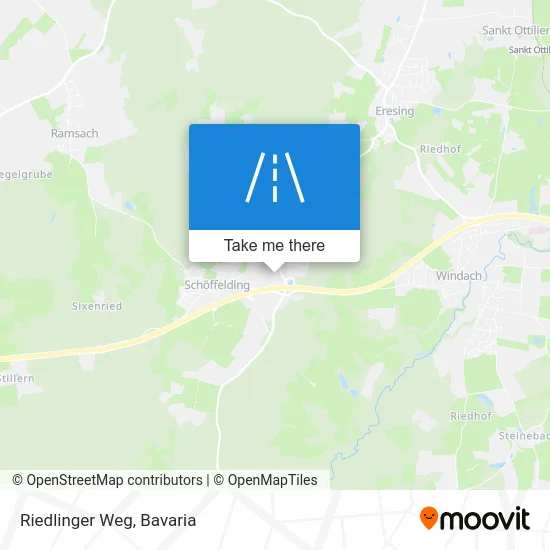 Riedlinger Weg map