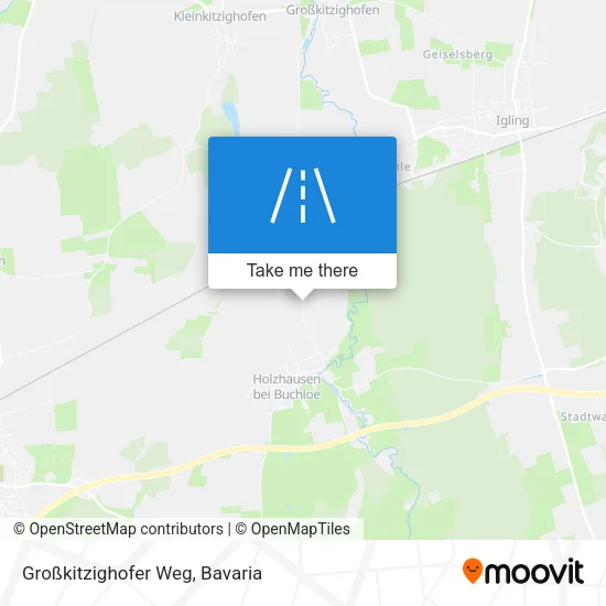 Карта Großkitzighofer Weg