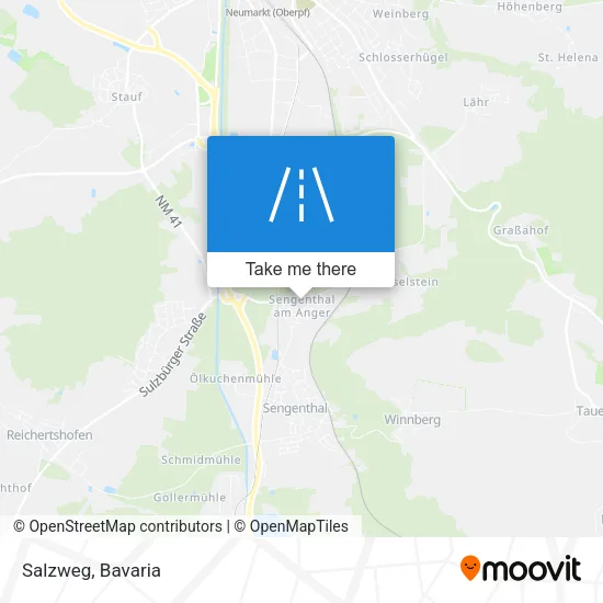 Карта Salzweg