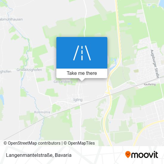 Langenmantelstraße map