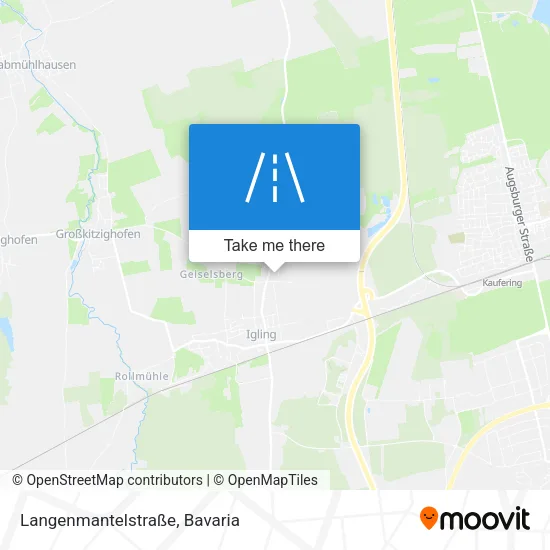 Карта Langenmantelstraße