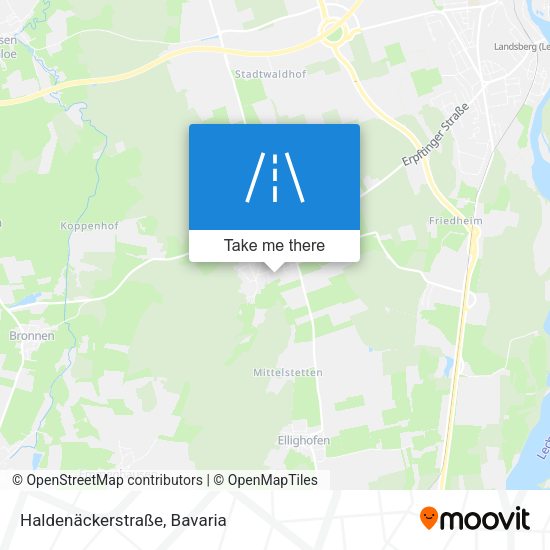Haldenäckerstraße map