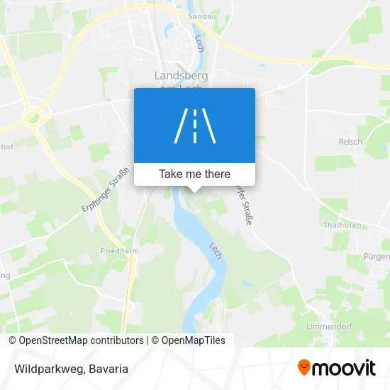 Карта Wildparkweg