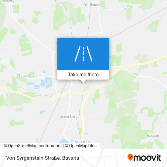 Карта Von-Syrgenstein-Straße