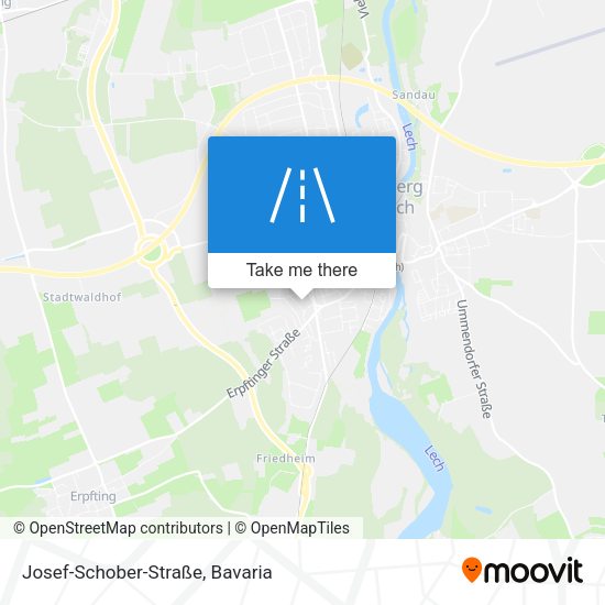 Josef-Schober-Straße map