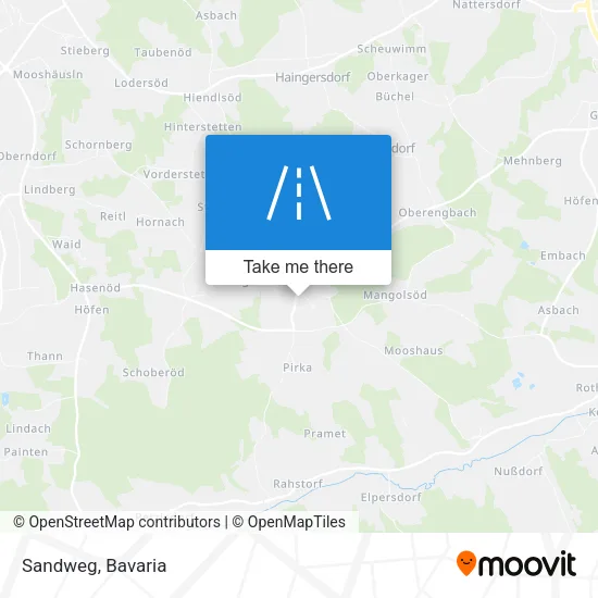 Карта Sandweg