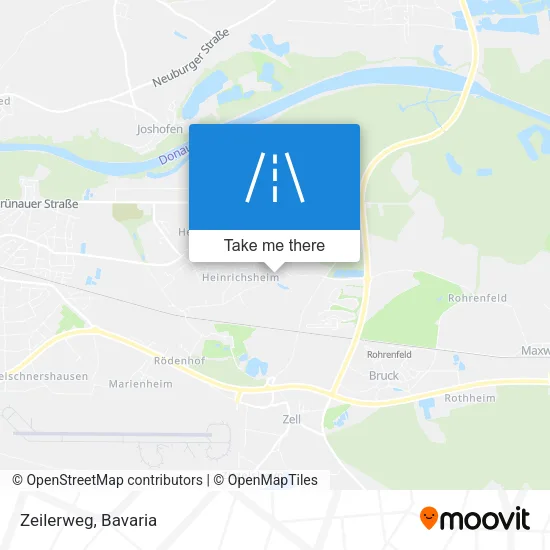 Карта Zeilerweg
