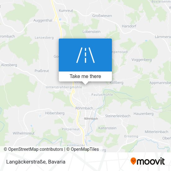 Langäckerstraße map