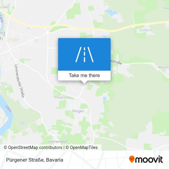 Pürgener Straße map