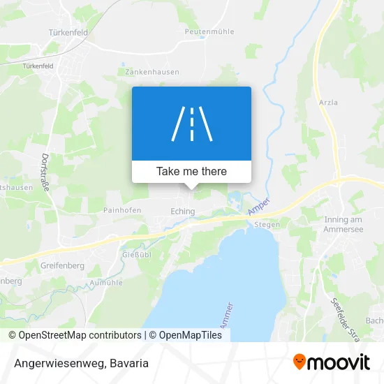 Карта Angerwiesenweg