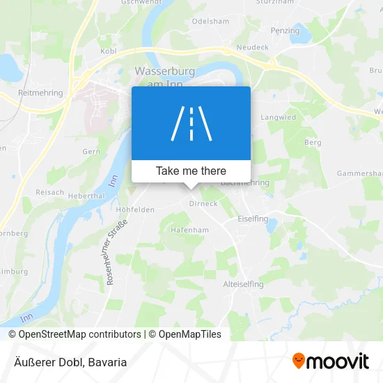 Карта Äußerer Dobl