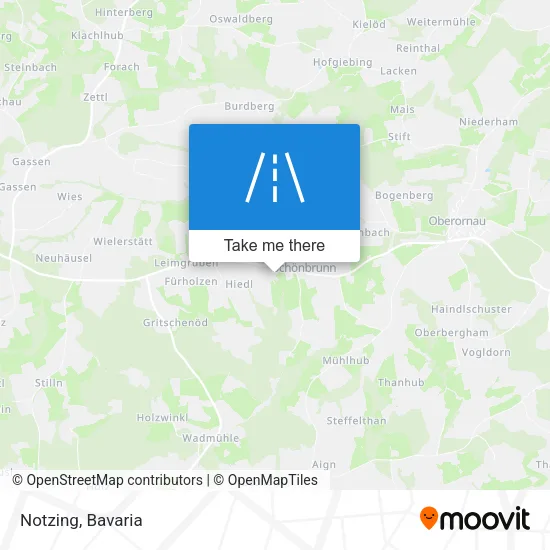 Карта Notzing