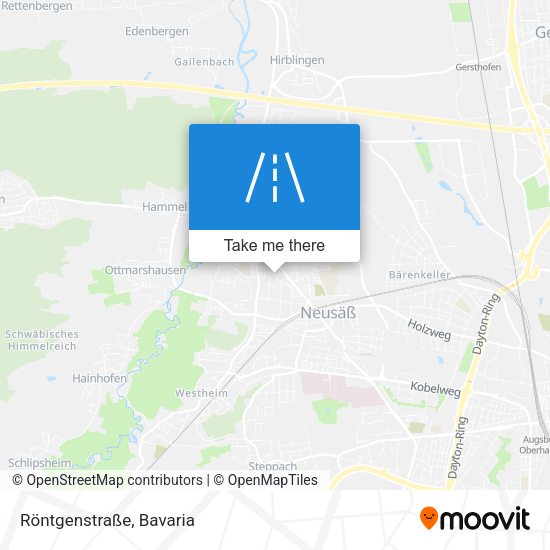 Röntgenstraße map