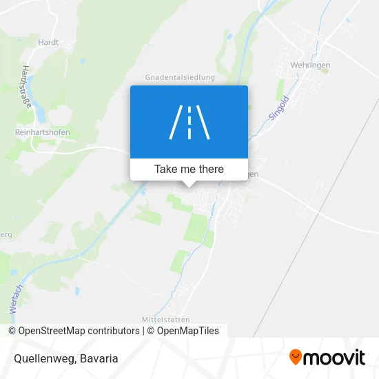Карта Quellenweg