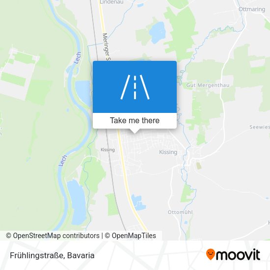 Frühlingstraße map