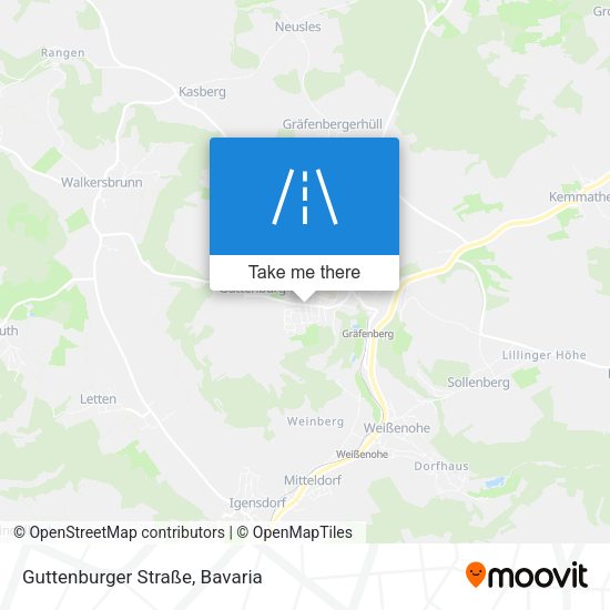 Guttenburger Straße map