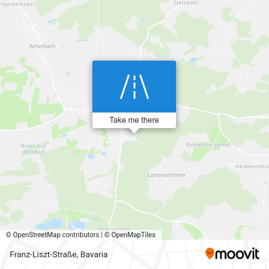 Franz-Liszt-Straße map