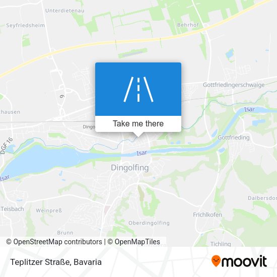 Teplitzer Straße map