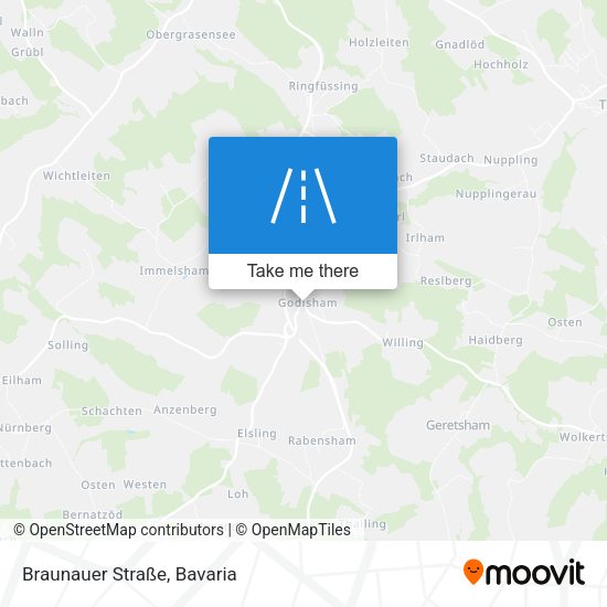 Braunauer Straße map