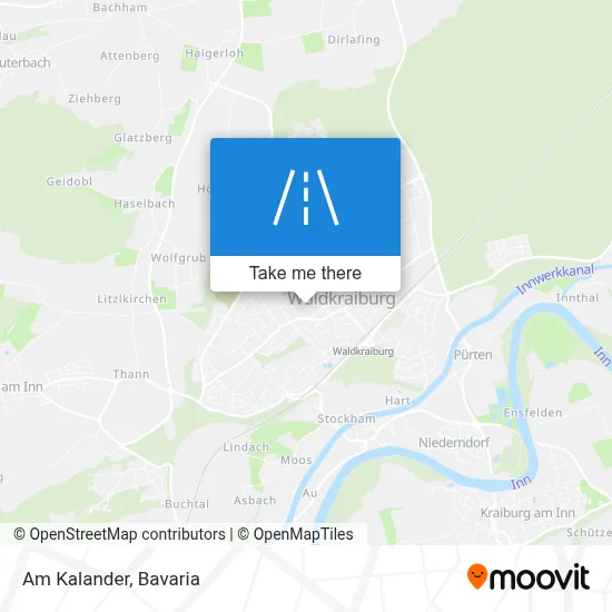 Am Kalander map