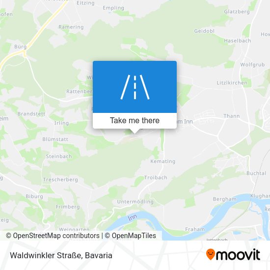 Waldwinkler Straße map