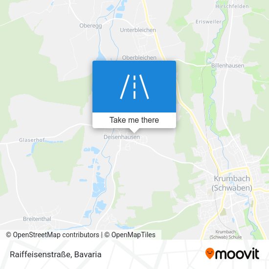 Raiffeisenstraße map