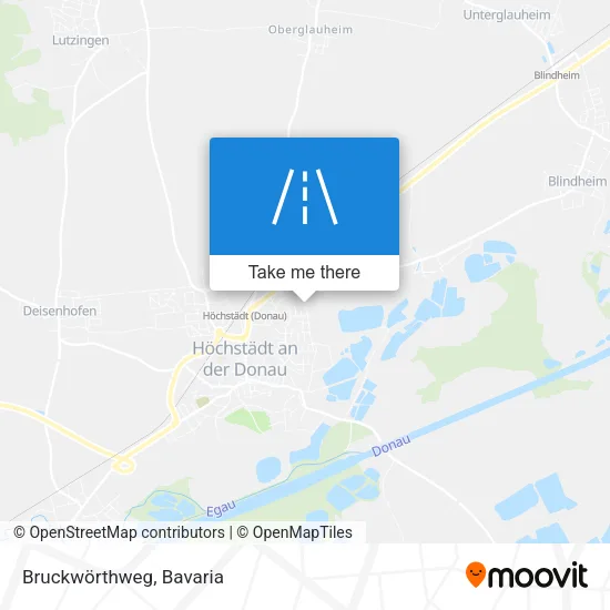 Карта Bruckwörthweg