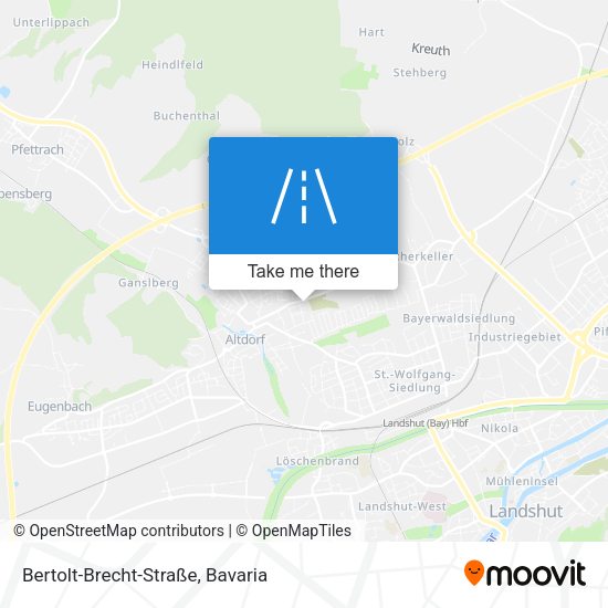 Bertolt-Brecht-Straße map