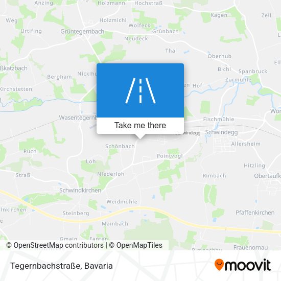 Tegernbachstraße map