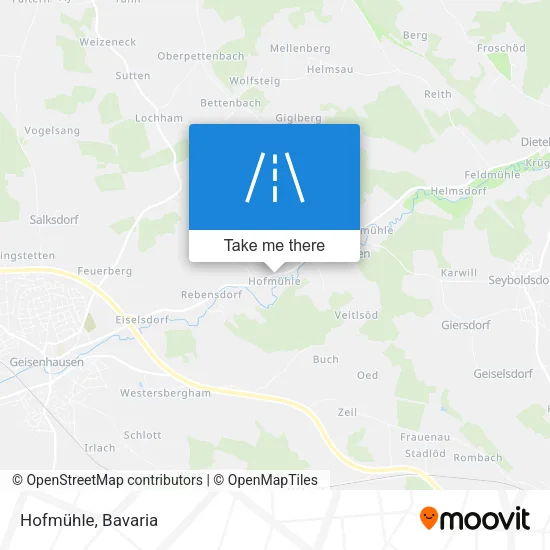 Hofmühle map