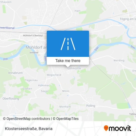 Klosterseestraße map