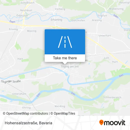 Карта Hohensalzastraße