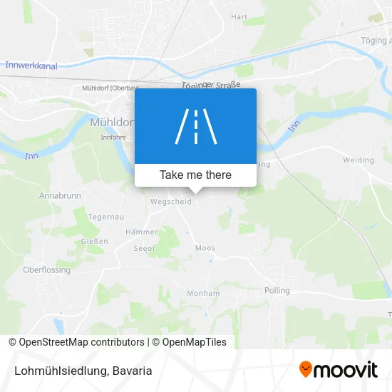 Карта Lohmühlsiedlung