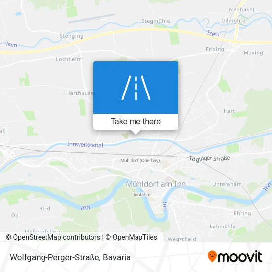 Карта Wolfgang-Perger-Straße