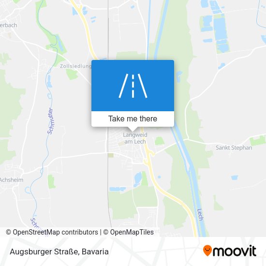 Augsburger Straße map