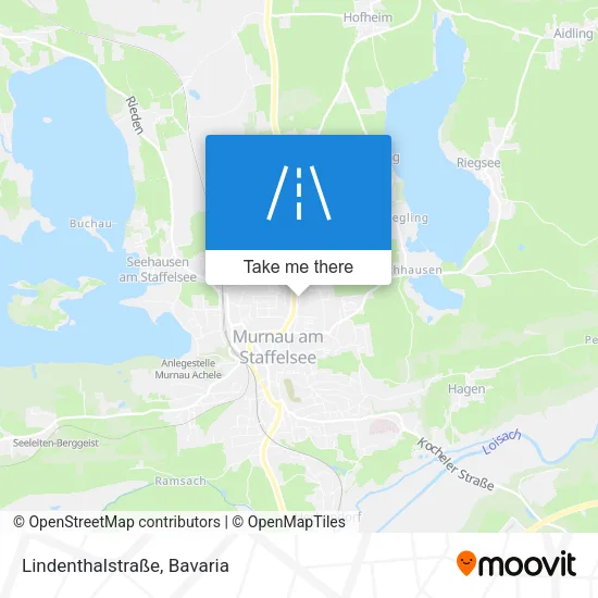 Карта Lindenthalstraße