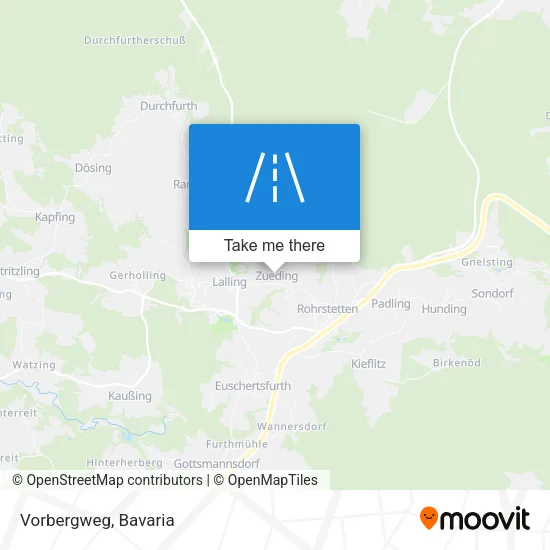 Карта Vorbergweg
