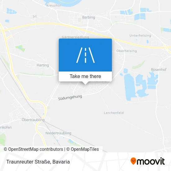 Карта Traunreuter Straße
